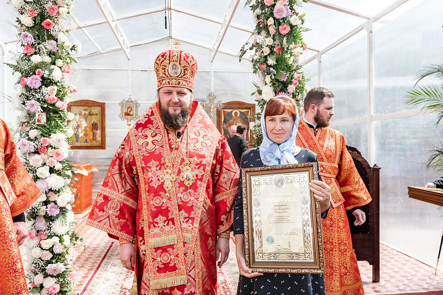 Божественная литургия во Введенском Владычнем монастыре города Серпухова